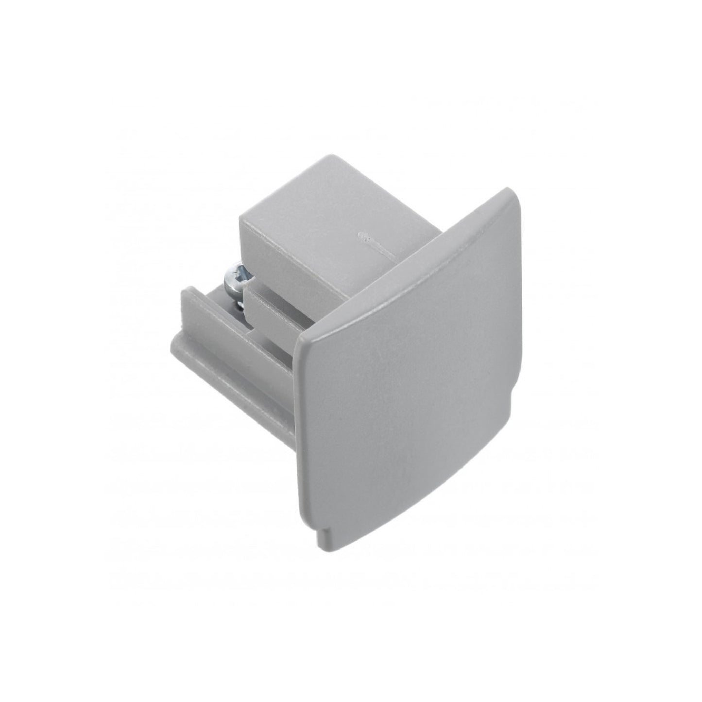 Global DALI 3 Circuit Lighting Track Grey Plastic End Cap by Nordic Aluminium <XTS41-1>