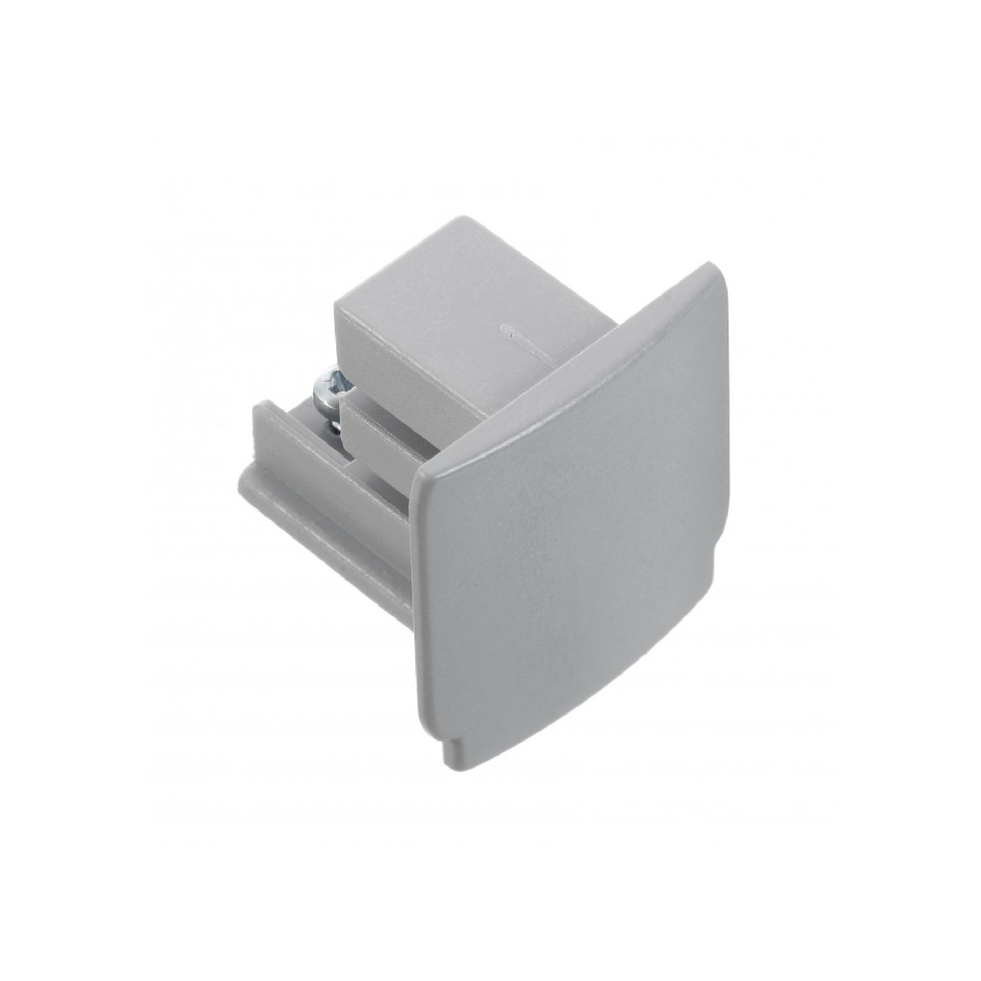 Global DALI 3 Circuit Lighting Track Grey Plastic End Cap by Nordic Aluminium <XTS41-1>