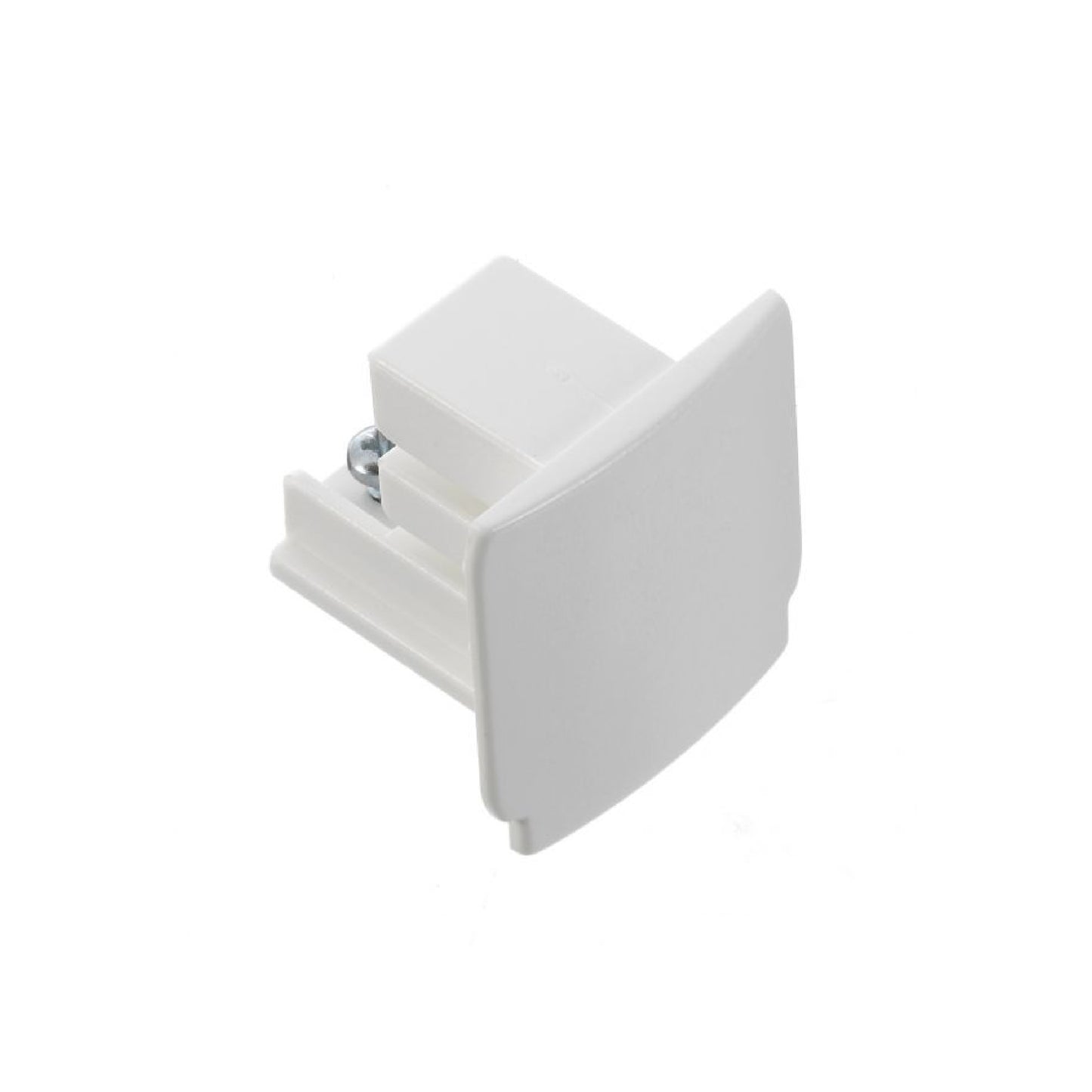 Global DALI 3 Circuit Lighting Track White Plastic End Cap by Nordic Aluminium <XTS41-3>