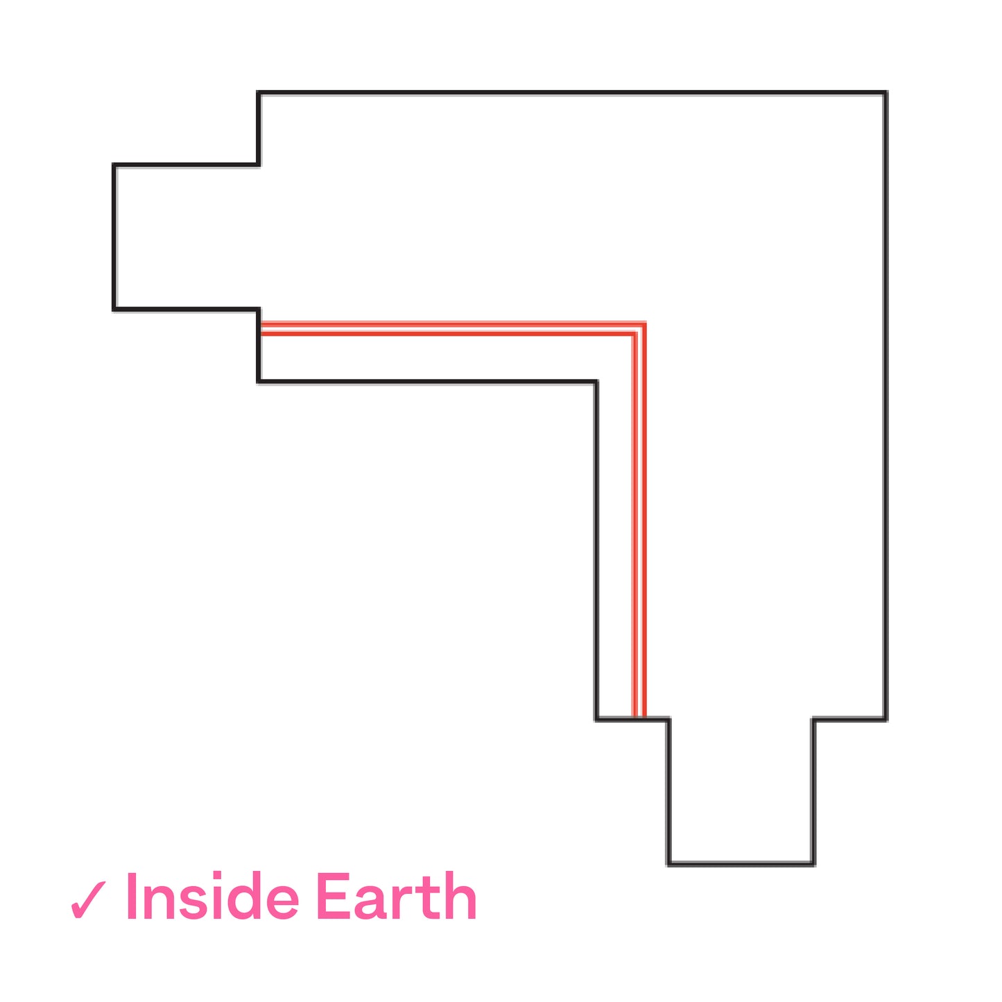 Global DALI 3 Circuit Lighting Track L White Coupler, Inside earth by Nordic Aluminium <XTSC634-3>
