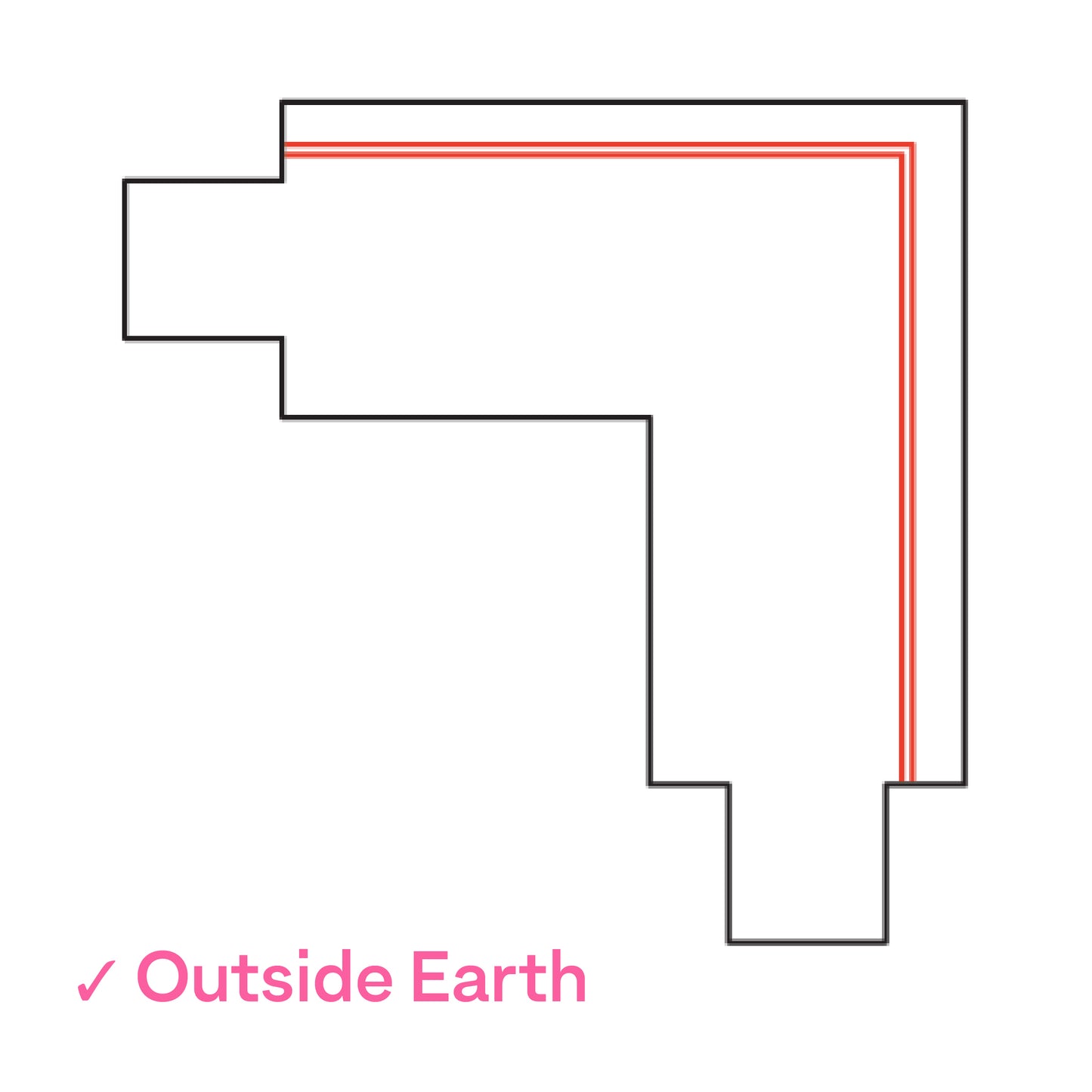 Global DALI 3 Circuit Lighting Track L White Coupler, Outside earth by Nordic Aluminium <XTSC635-3>