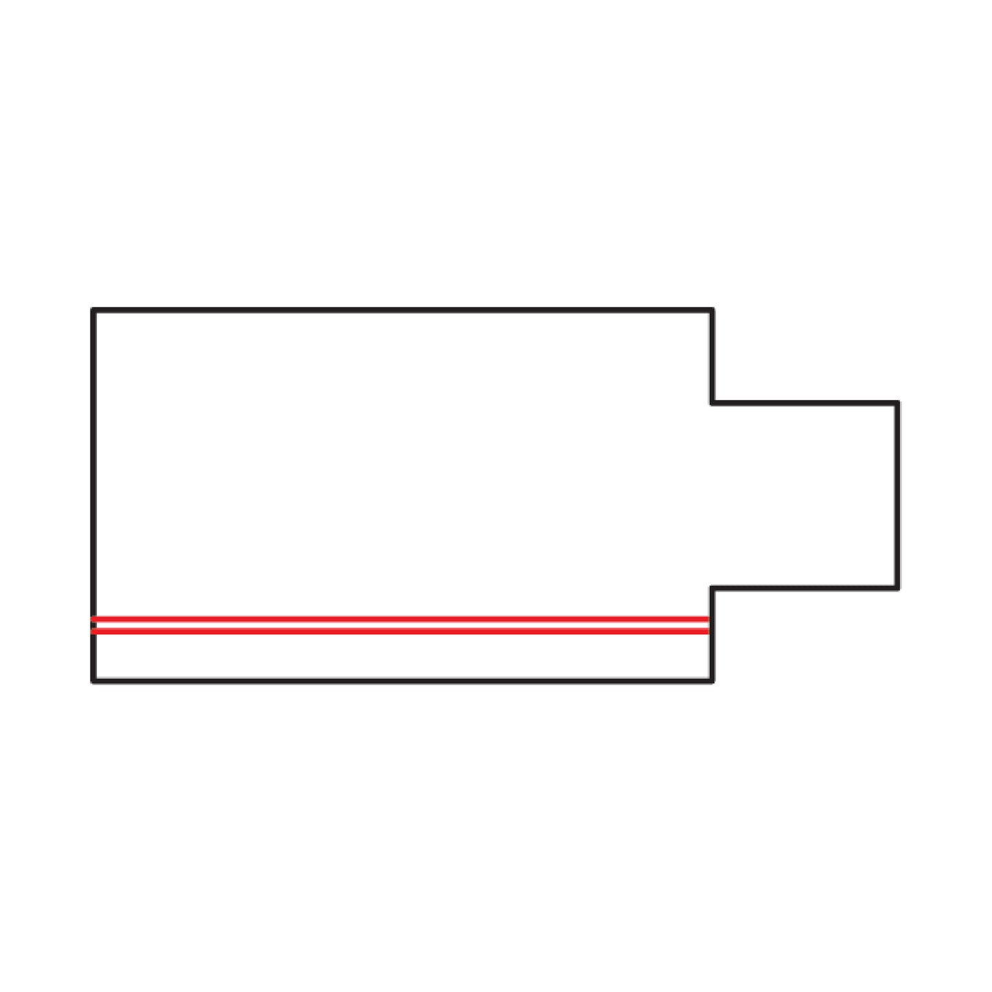 Global DALI 3 Circuit Lighting Track White Plastic Live Feed by Nordic Aluminium <XTSC611-3>