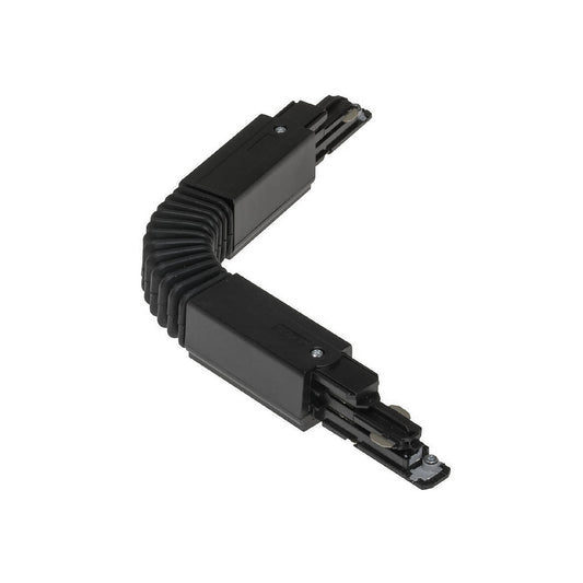 Global DALI 3 Circuit Lighting Track Black Plastic Flexible Coupler by Nordic Aluminium <XTSC623-2>