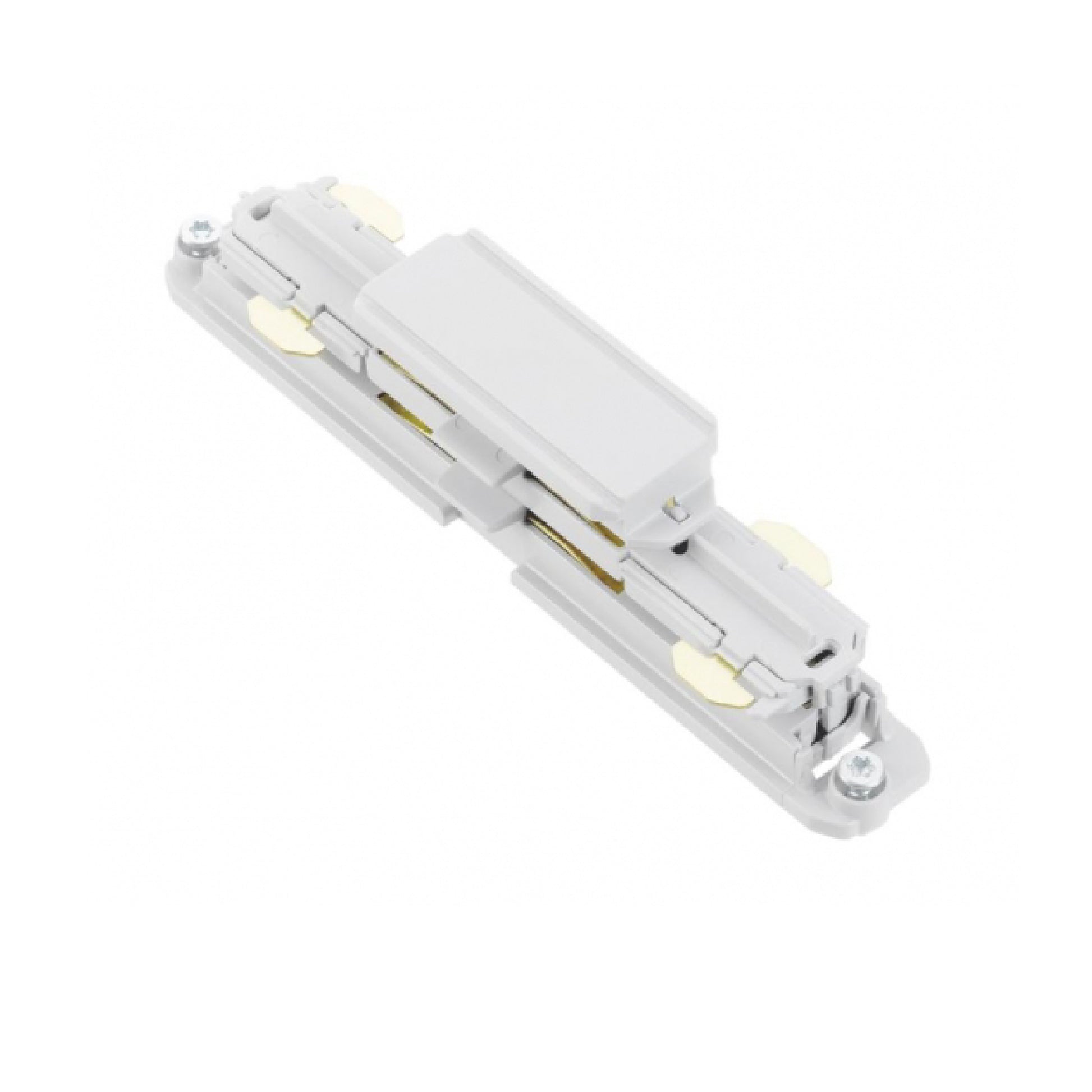 Global DALI 3 Circuit Lighting Track White Plastic Straight Connector by Nordic Aluminium <XTSC621-2>