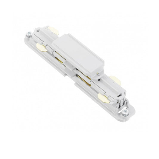 Global DALI 3 Circuit Lighting Track White Plastic Straight Connector by Nordic Aluminium <XTSC621-2>